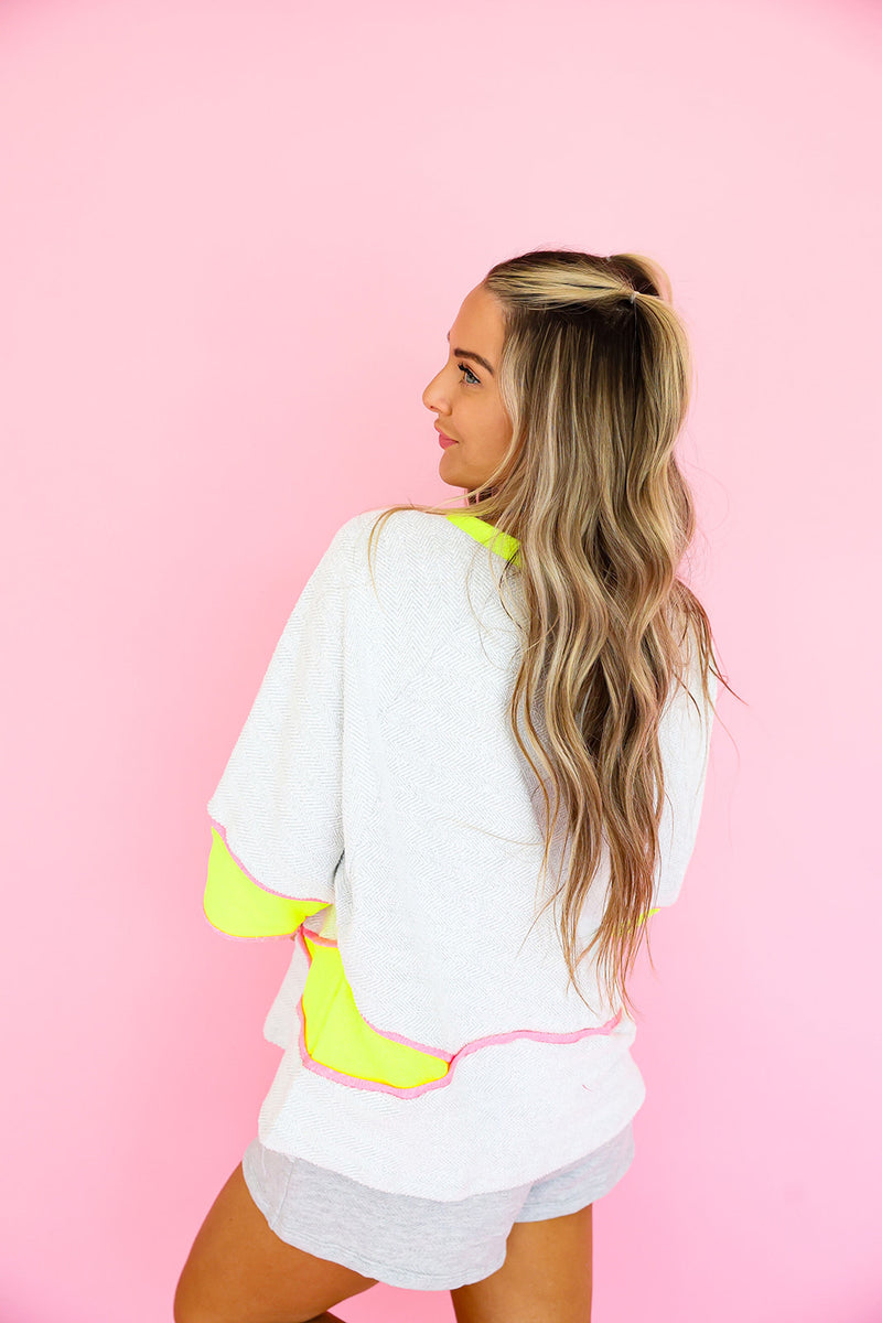 Brighter Days Terry Pullover