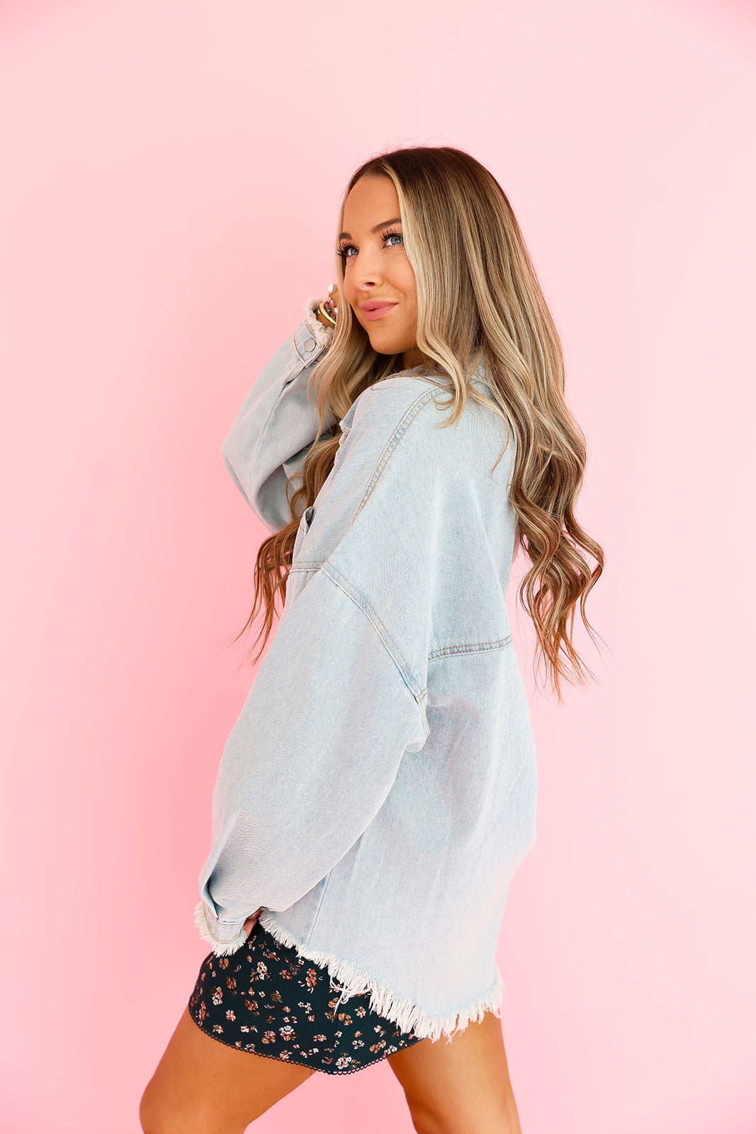 Autumn Icon Denim Shacket