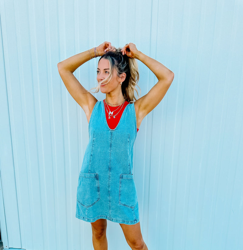 America's Sweetheart Denim Dress