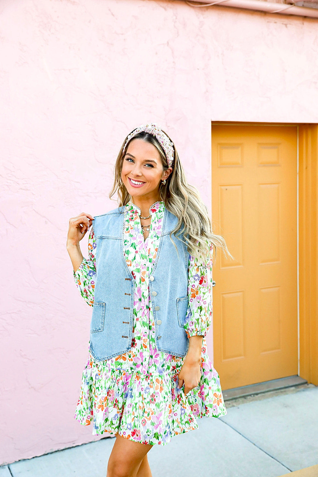 Pulling It Together Denim Vest