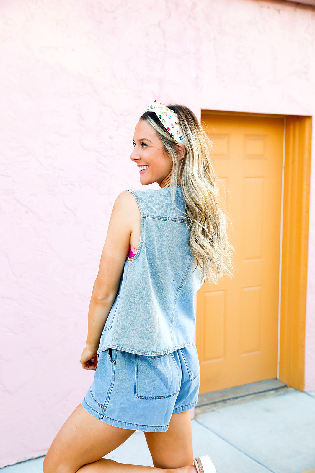 Pulling It Together Denim Vest