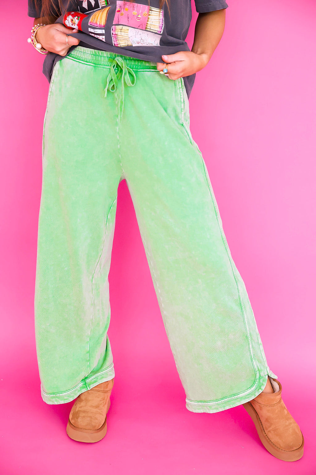 The Daily Drift Pants – Apple Green