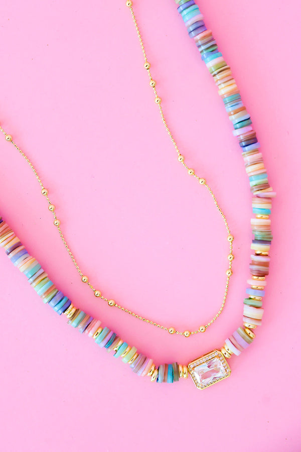 Dream Pop Gemstone Necklace RESTOCK