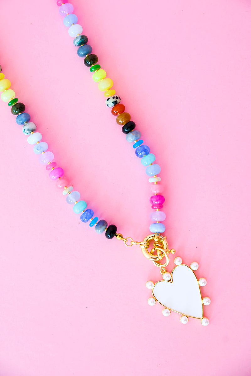 Shades Of Fun Gemstone Necklace
