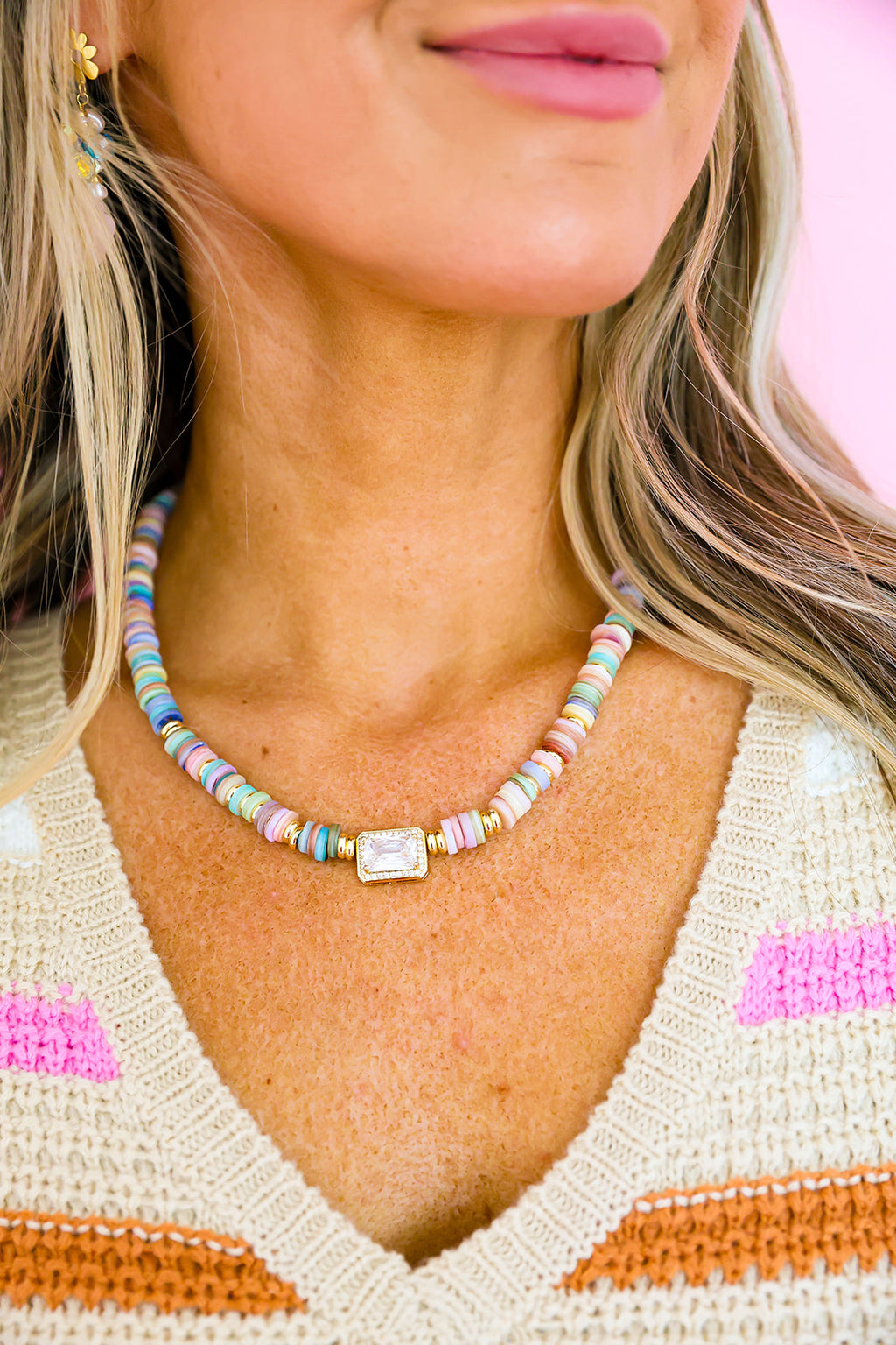 Dream Pop Gemstone Necklace RESTOCK