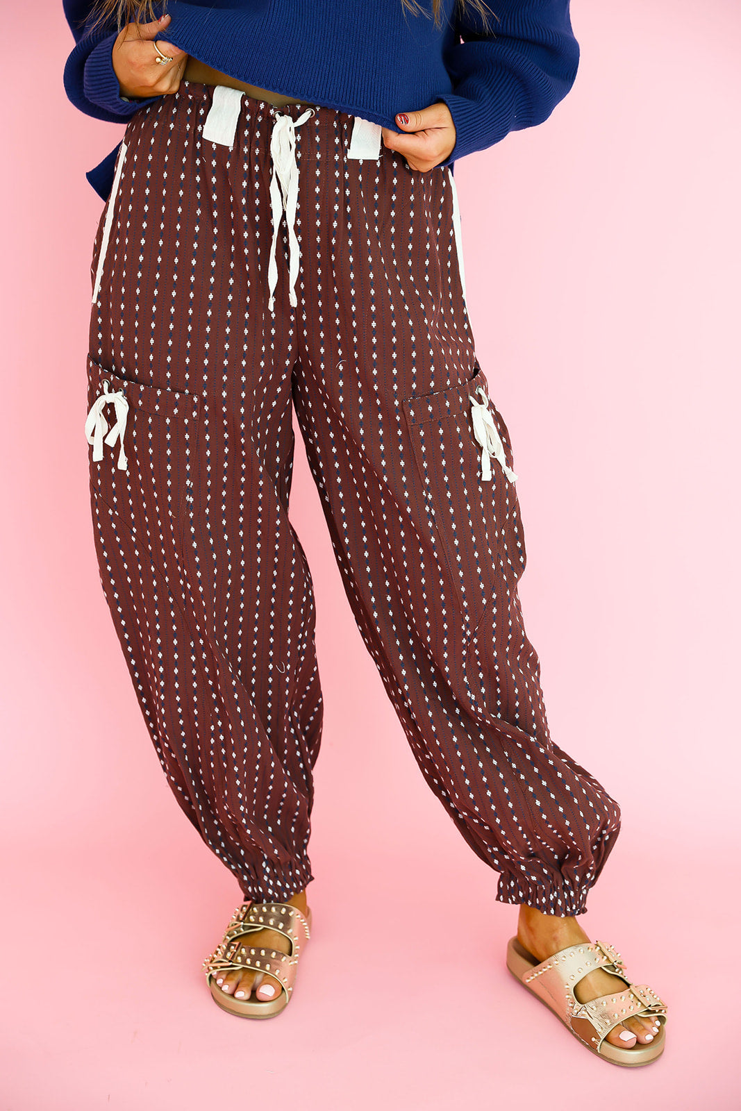 Cozy Contrast Joggers