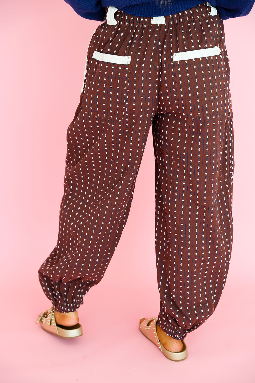 Cozy Contrast Joggers