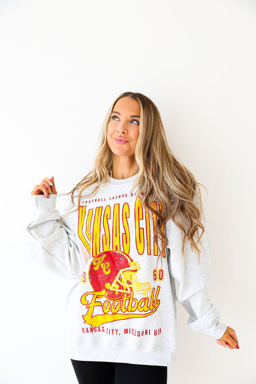 90's Vintage Oversized Kansas City Sweatshirt