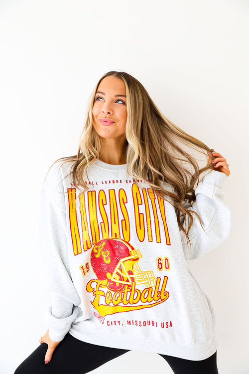 90's Vintage Oversized Kansas City Sweatshirt