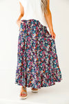 Multi Blooms Maxi Skirt