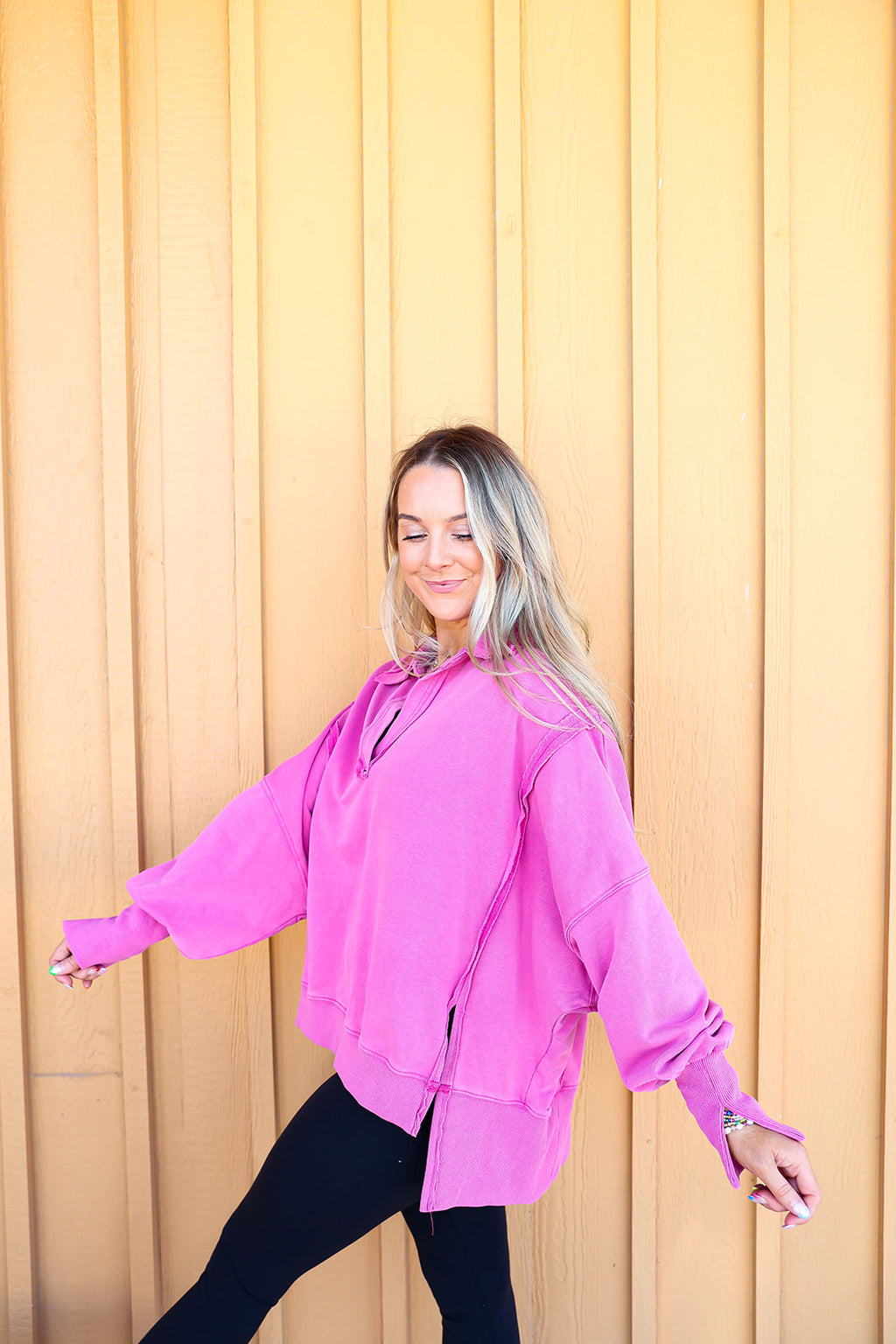 Berry Sweet Moments Oversized Sweastshirt