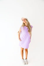 Stick Around Dress-Lavender