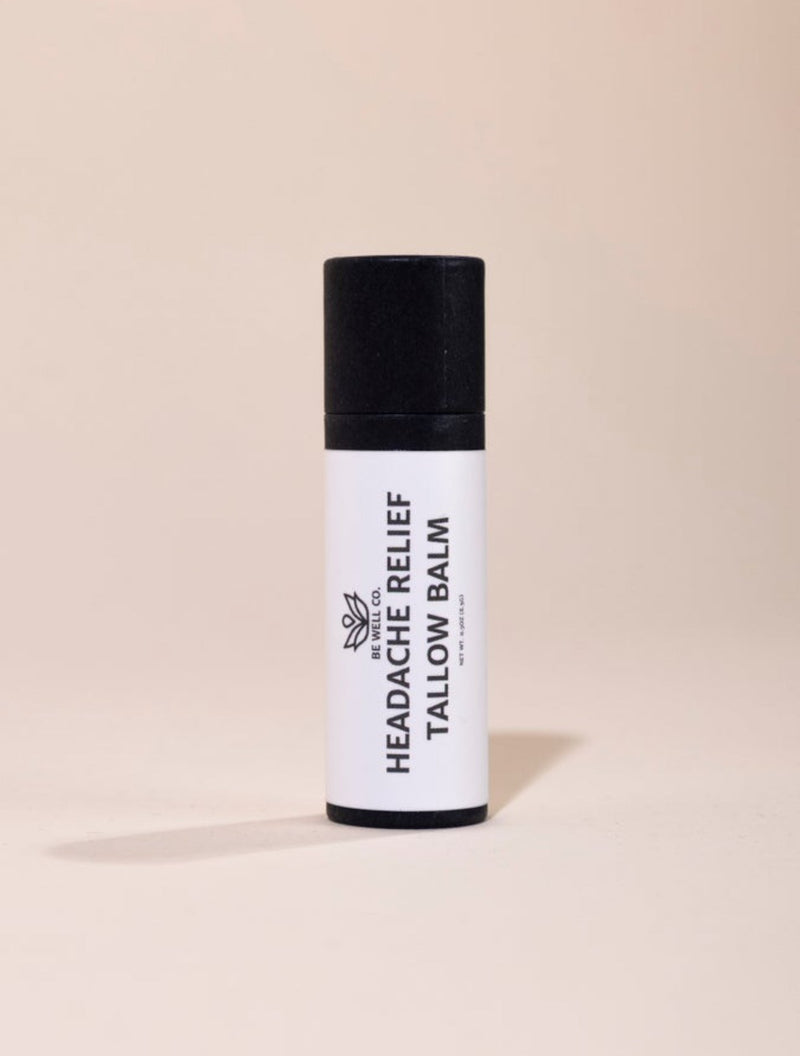 PREORDER: Be Well Headache Relief Tallow Balm