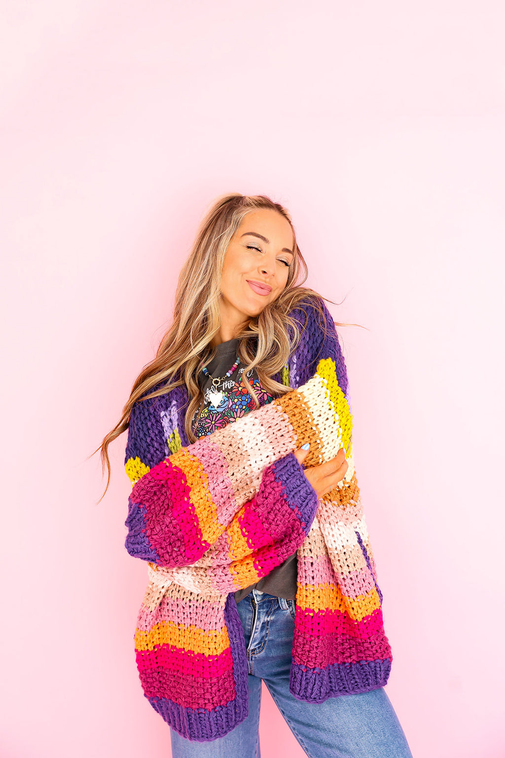 Color Outside the Lines Cardigan