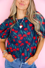 Poppy Punch Blouse