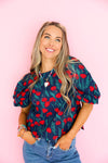 Poppy Punch Blouse