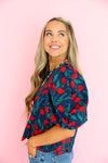 Poppy Punch Blouse