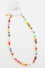 Crystal Flora Necklace-Multi
