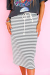 Recess Ready Striped Skirt
