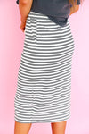 Recess Ready Striped Skirt