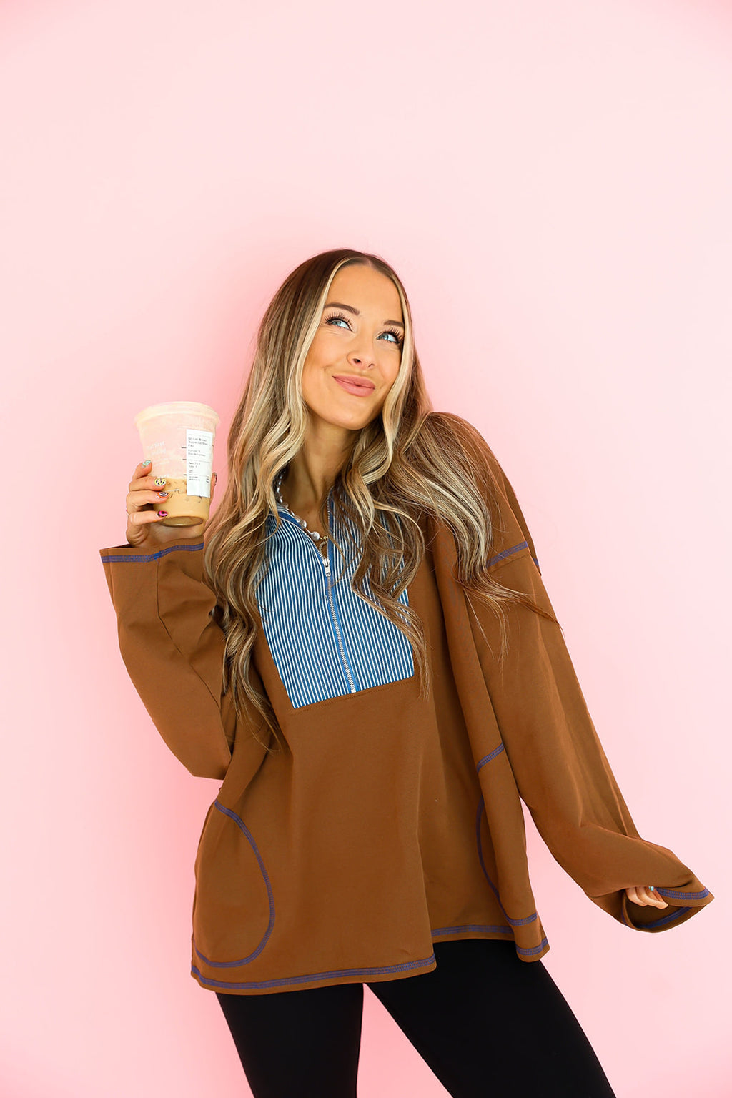 Sunday Sips Pullover