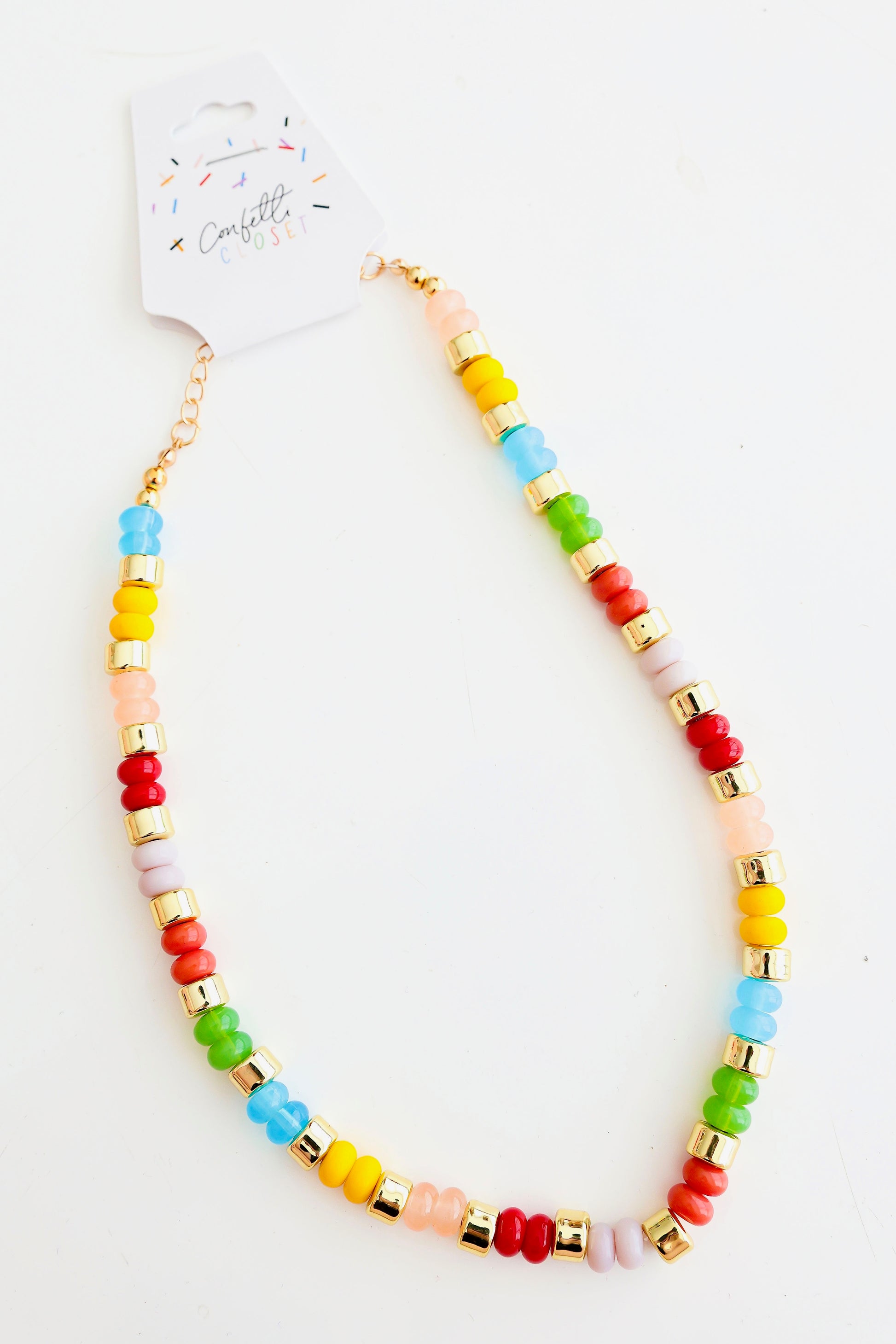 Colorful Cutie Beaded Necklace