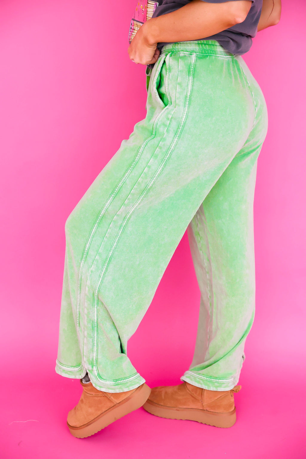 The Daily Drift Pants – Apple Green