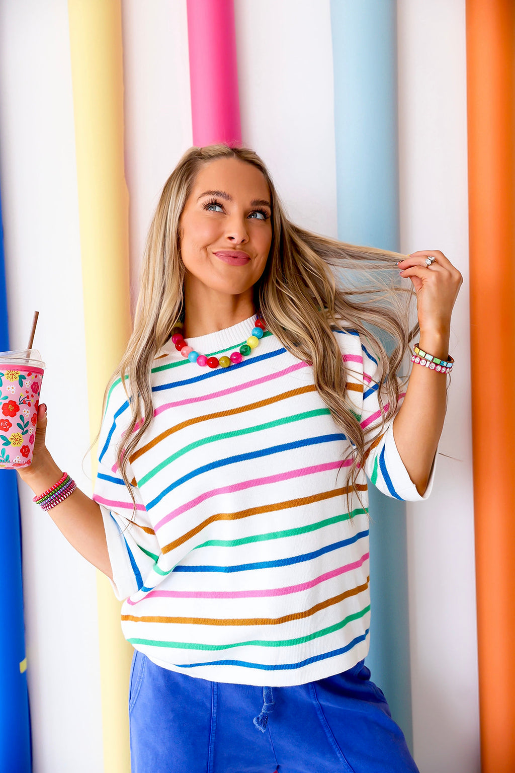 A+ In Color Knit Top Restock