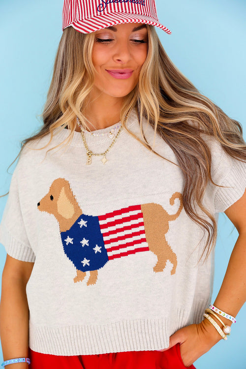 All American Pup Sweater