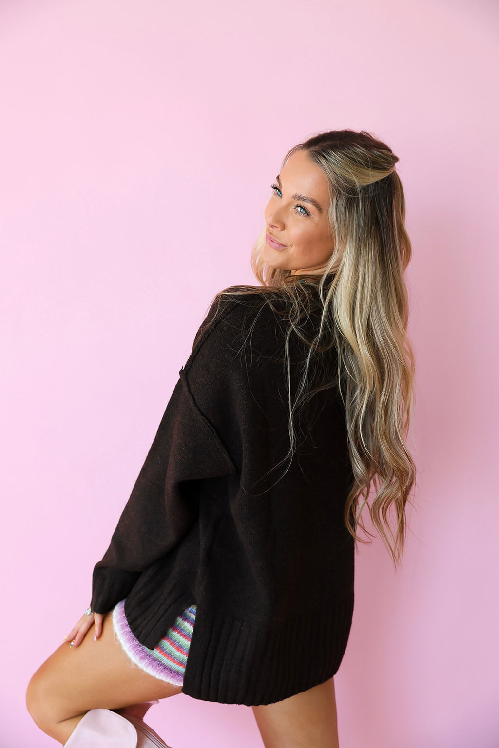 Always On The Go Sweater – Espresso