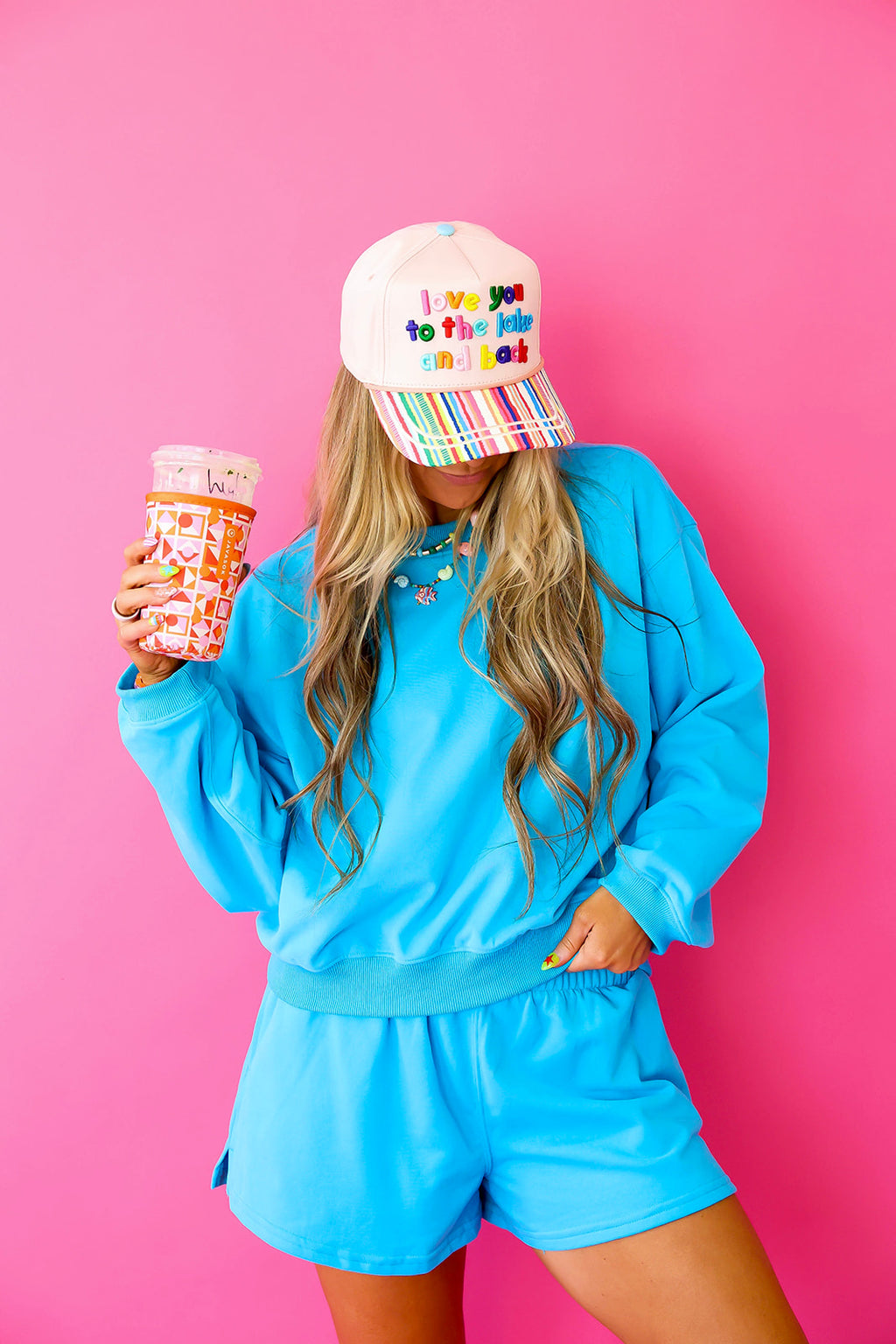 Around The Clock Lounge Set – Blue