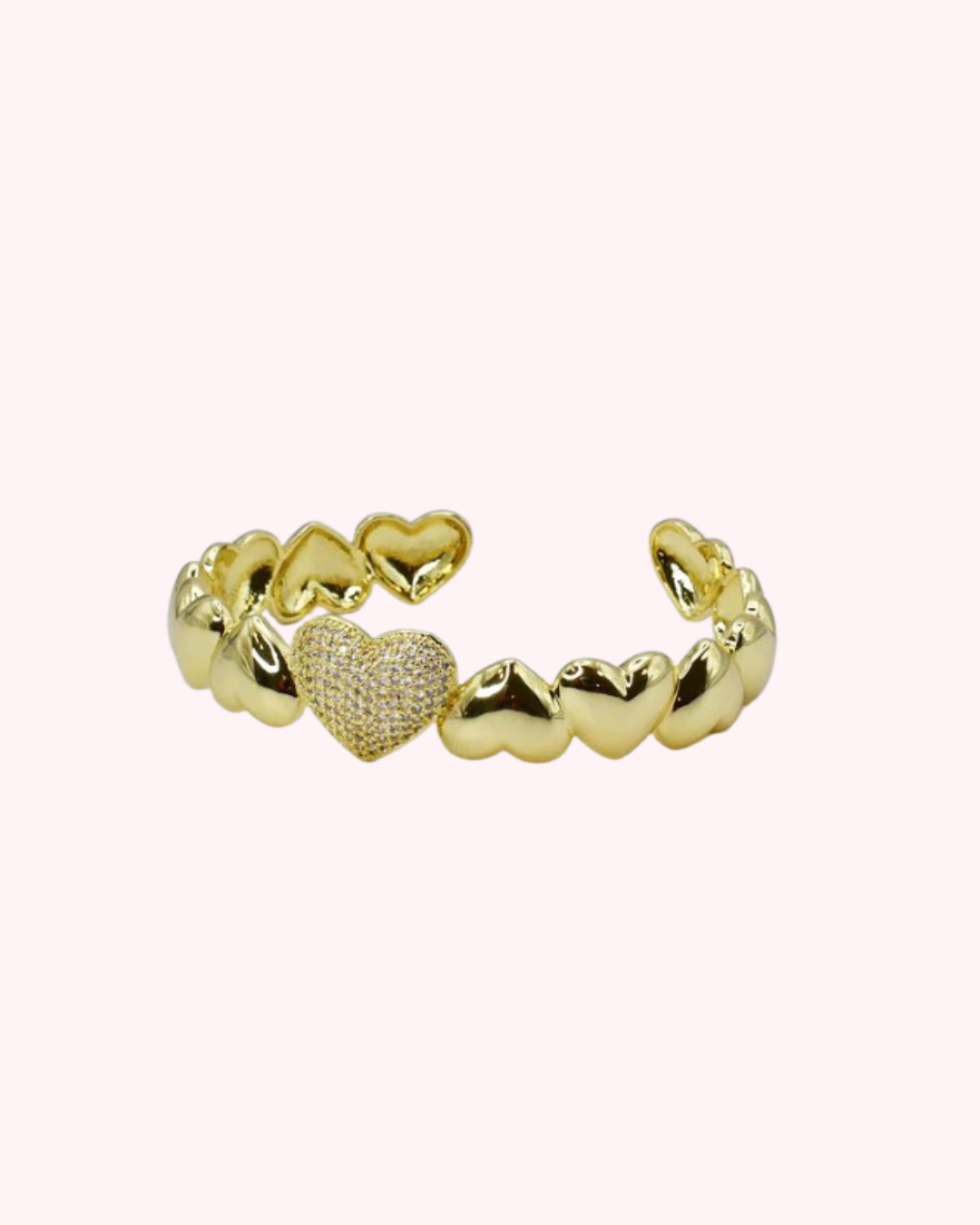 Wrapped in Hearts Bangle