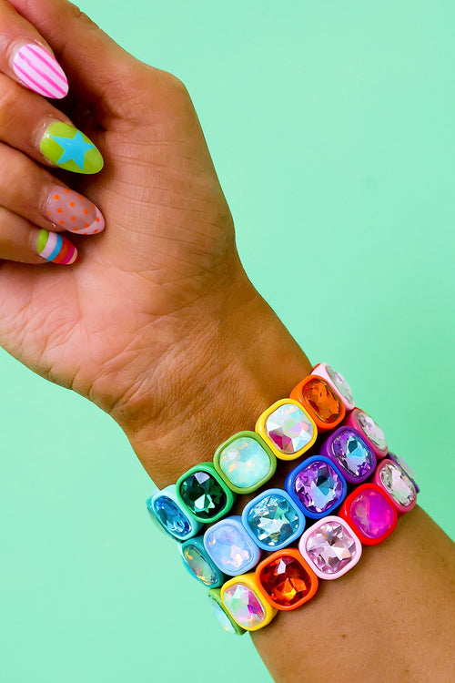 Prism Party Bracelet-Rainbow
