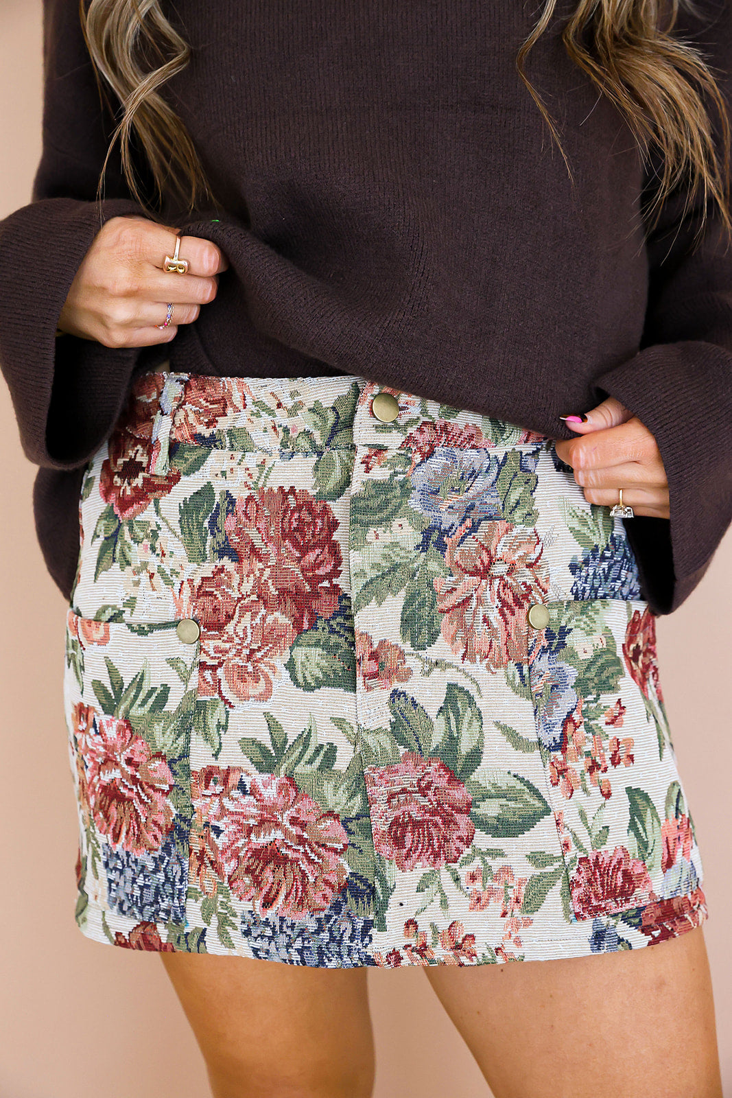 Garden Tapestry Skort
