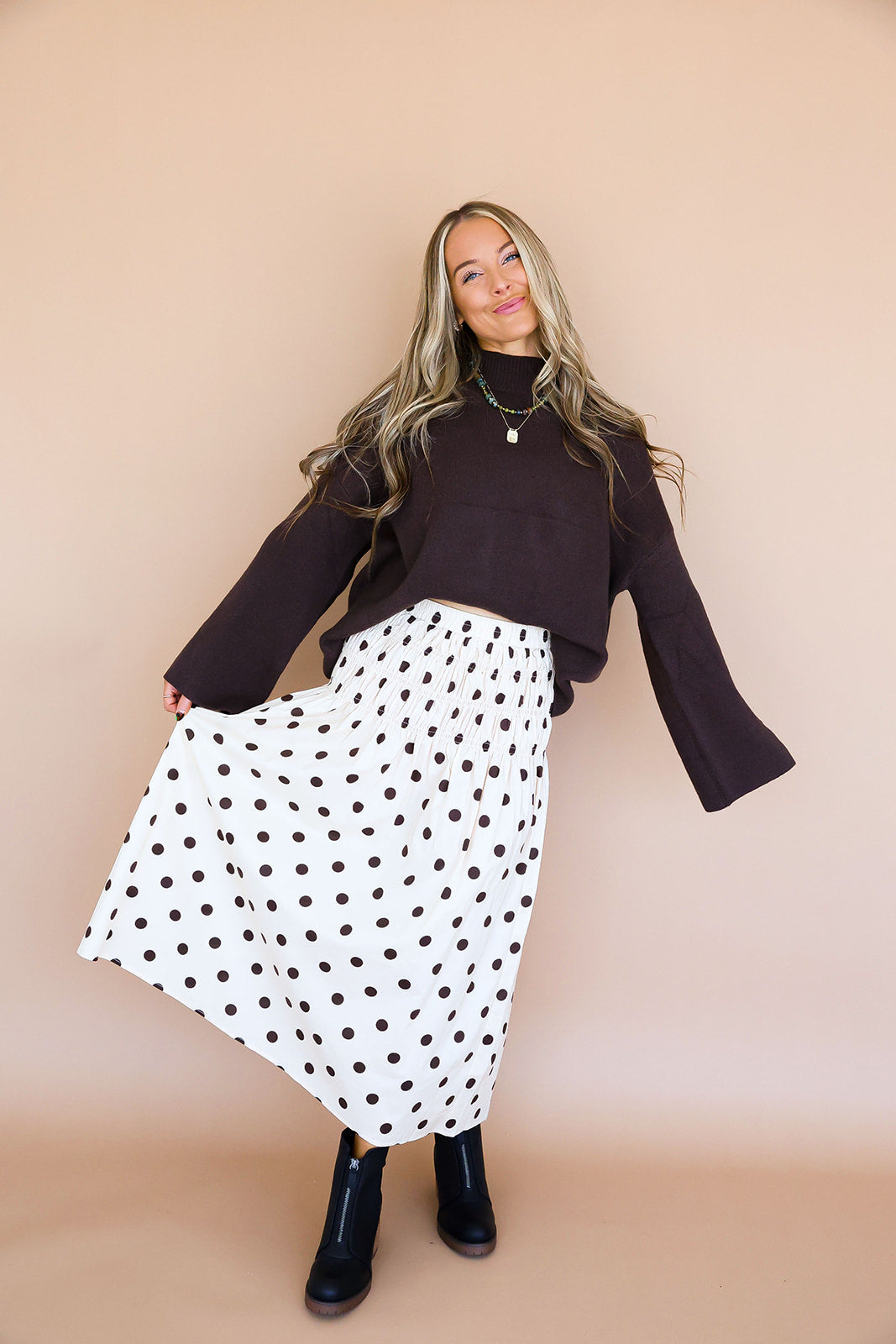 Cream & Cocoa Skirt