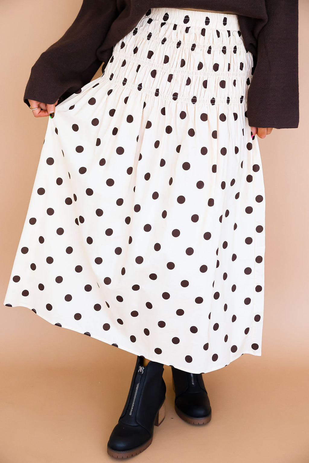 Cream & Cocoa Skirt