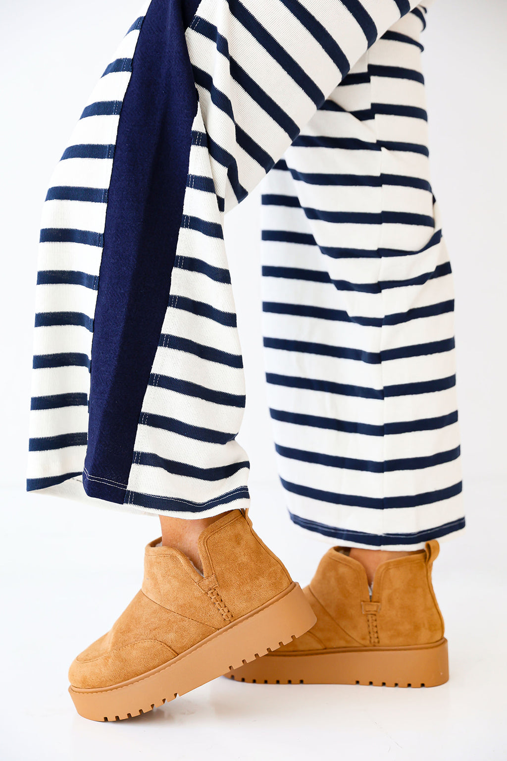 Everyday Platform Boots – Chestnut