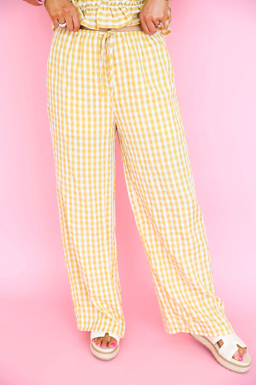 Golden Picnic Pants