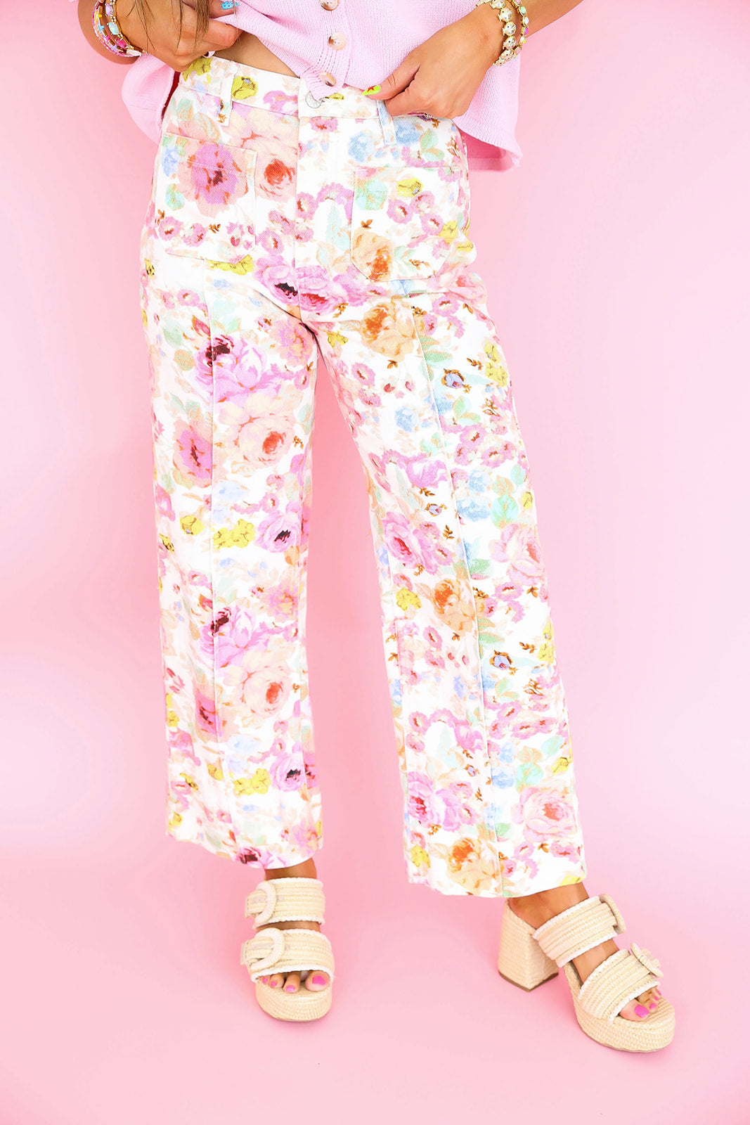 Painted Garden Jeans