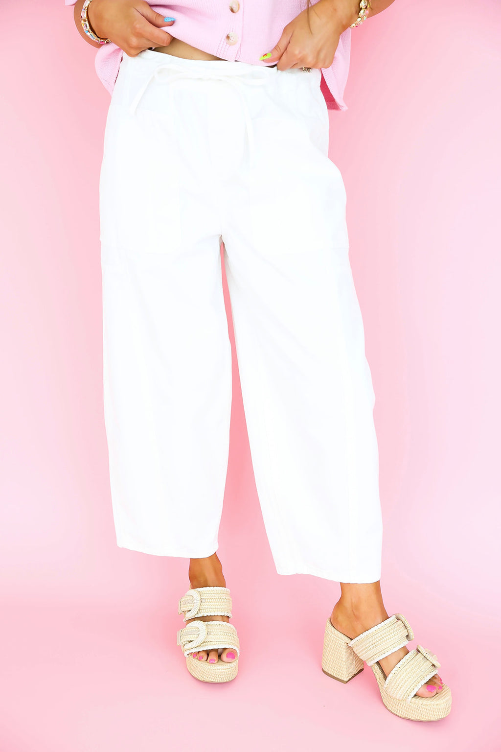 Weekend In White Jeans