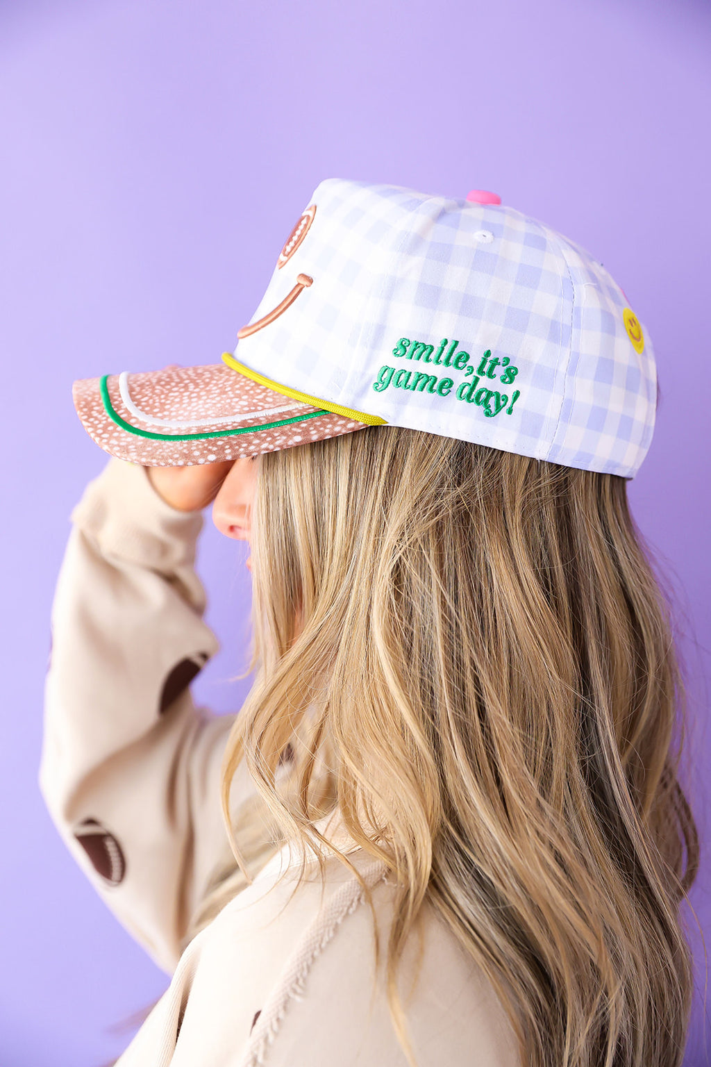 Sideline Smiles Trucker Hat