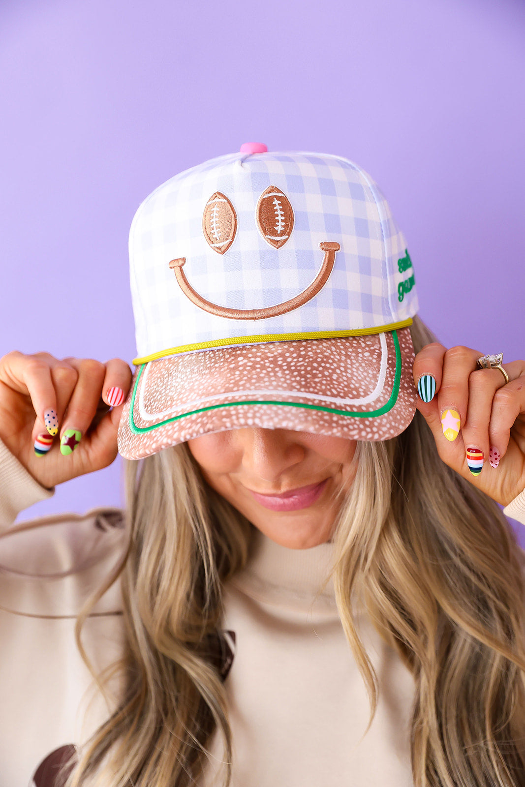 Sideline Smiles Trucker Hat