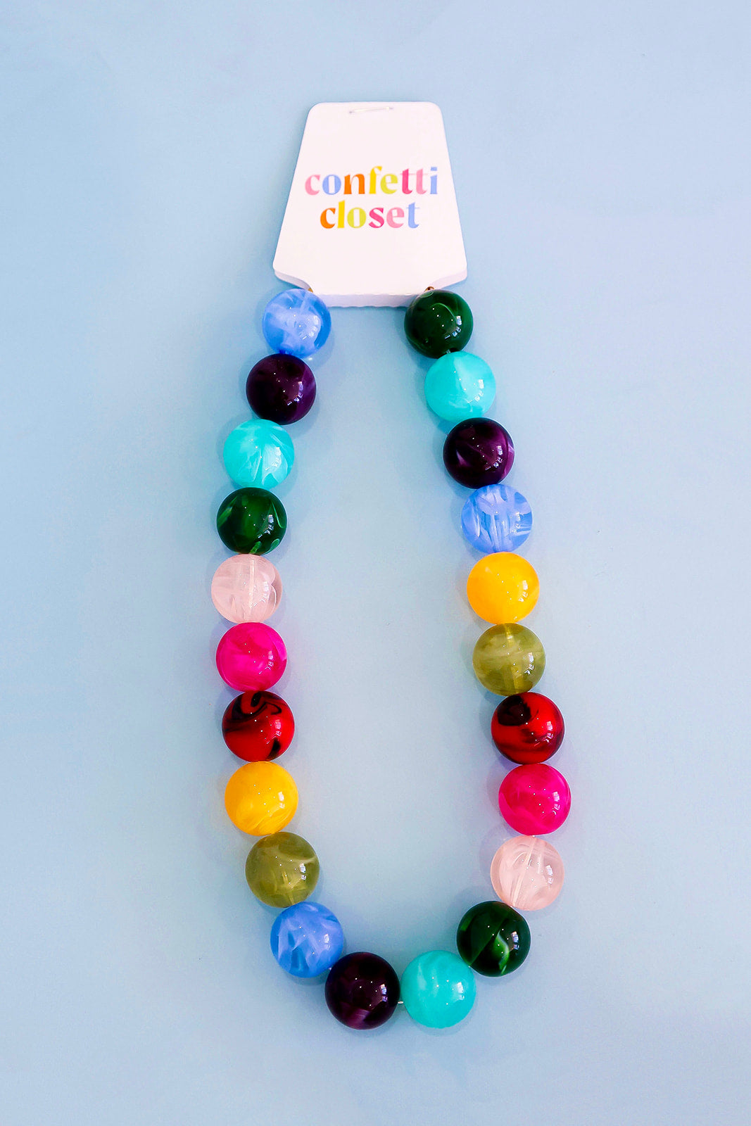 Rainbow Gumball Necklace Restock