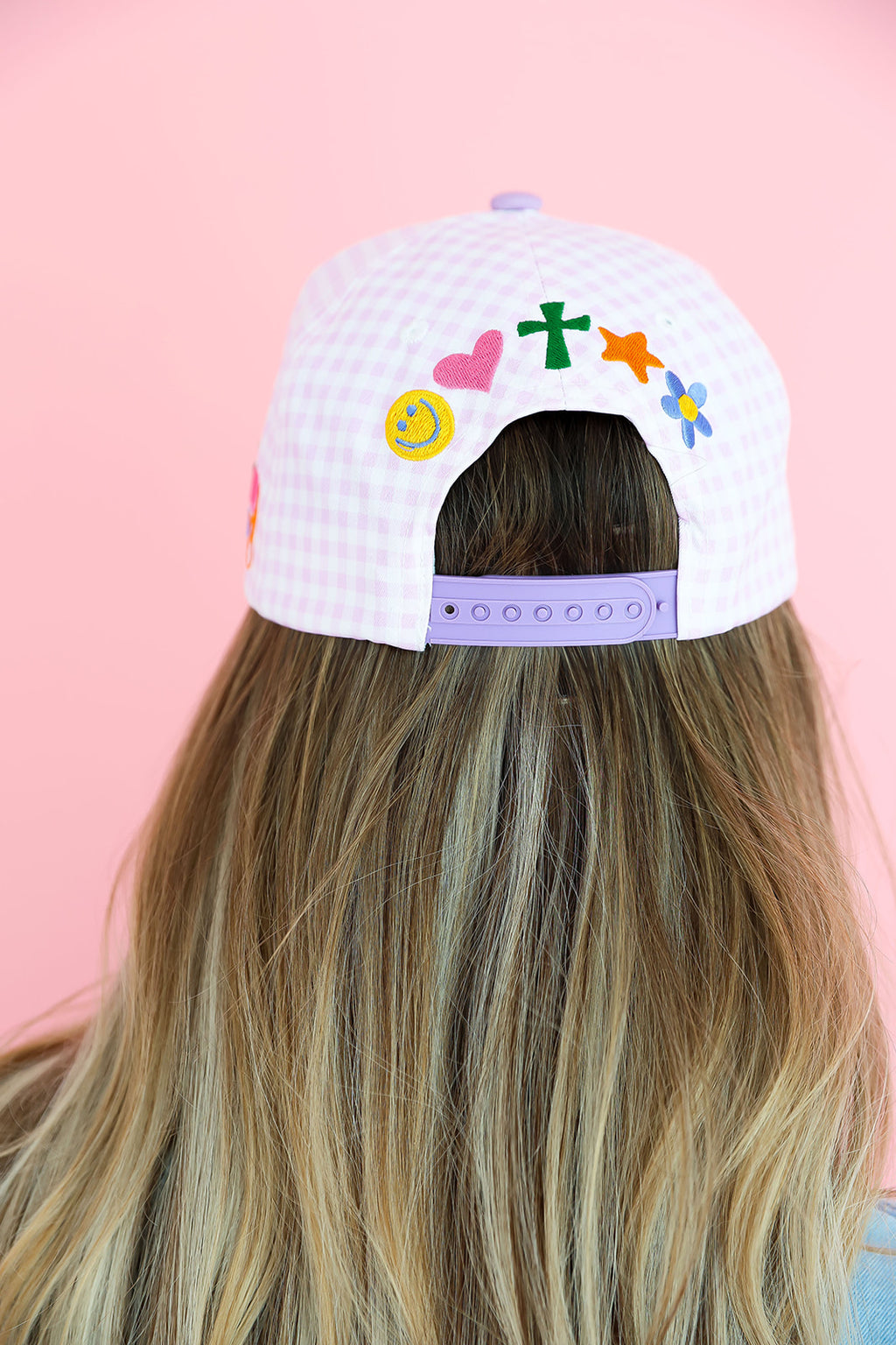 Jesus Loves You Trucker Hat- Purple