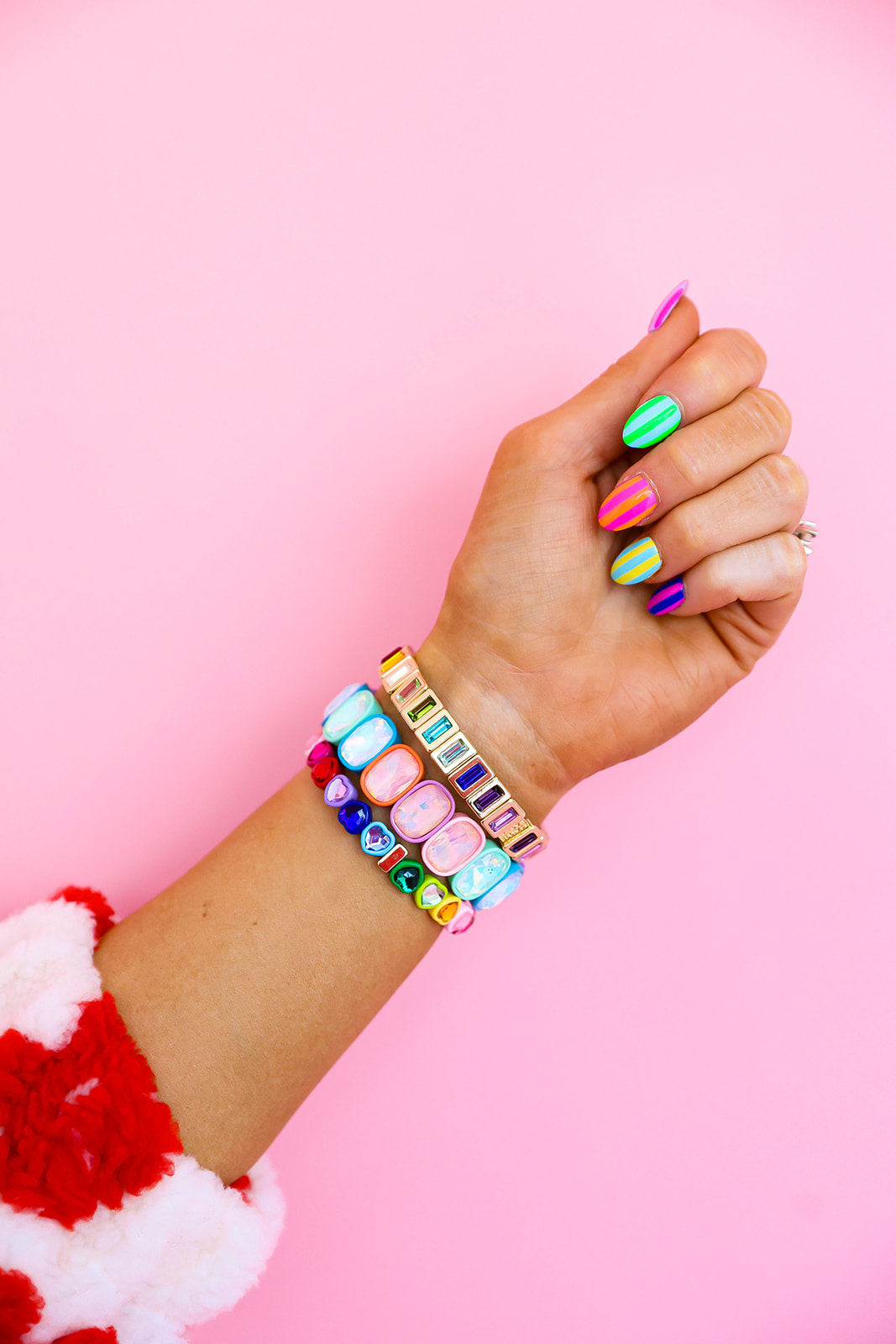 Candy Gem Oval Bracelet