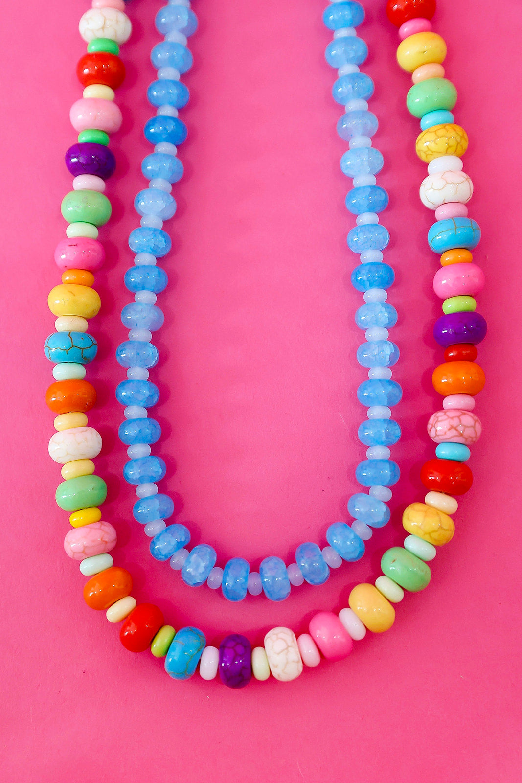 Rainbow Ripple Necklace