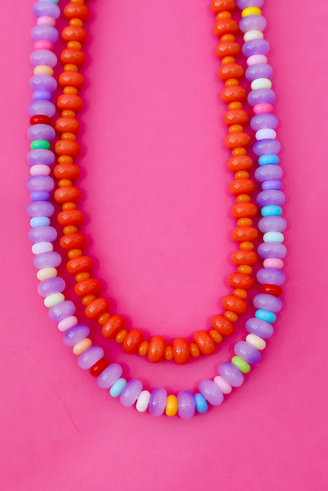 Tutti Frutti Necklace- Lavender