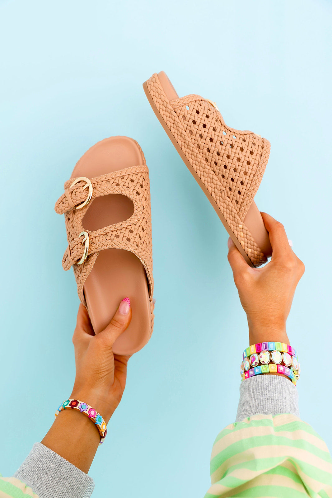 Beachside Buckle Sandals