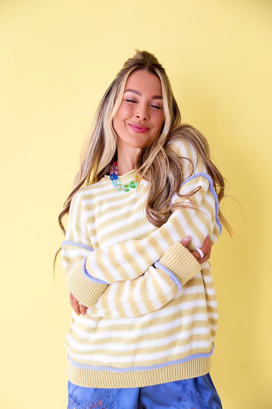 Better Together Stripe Sweater