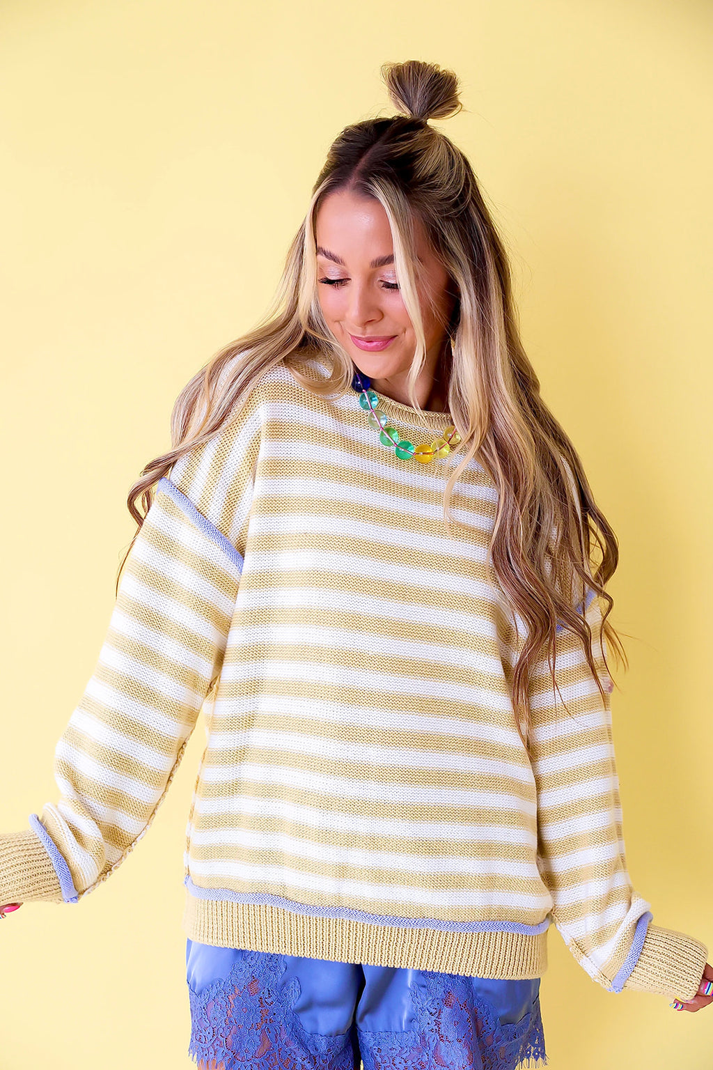 Better Together Stripe Sweater